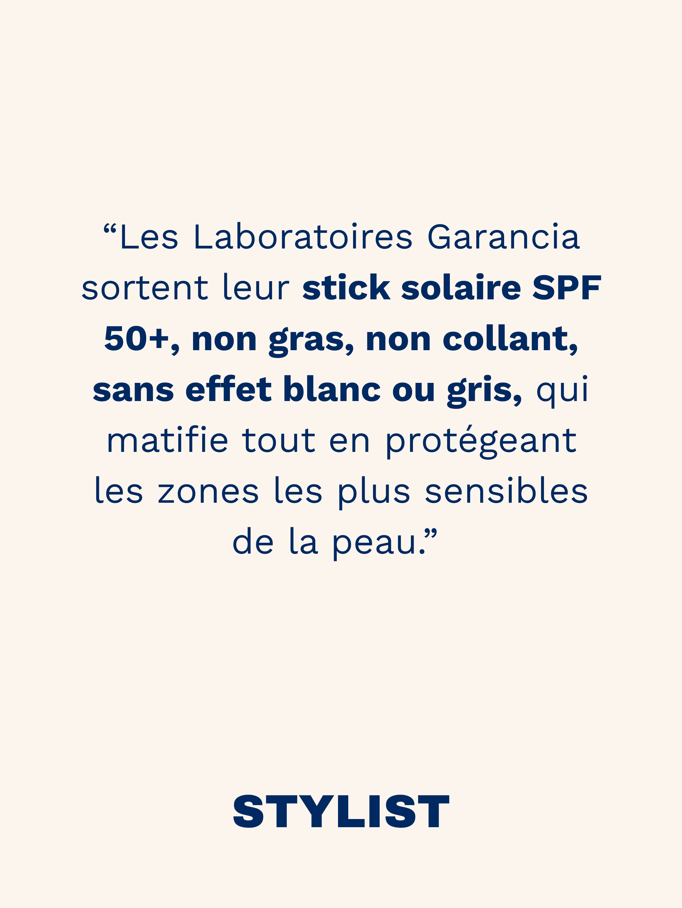 Reinsurance Laboratory Garancia 1 solar stick