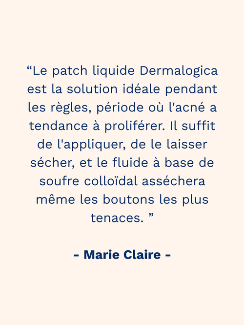 rea dermalogica patch liquide