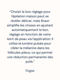 luz pulsada braun tranquilizador