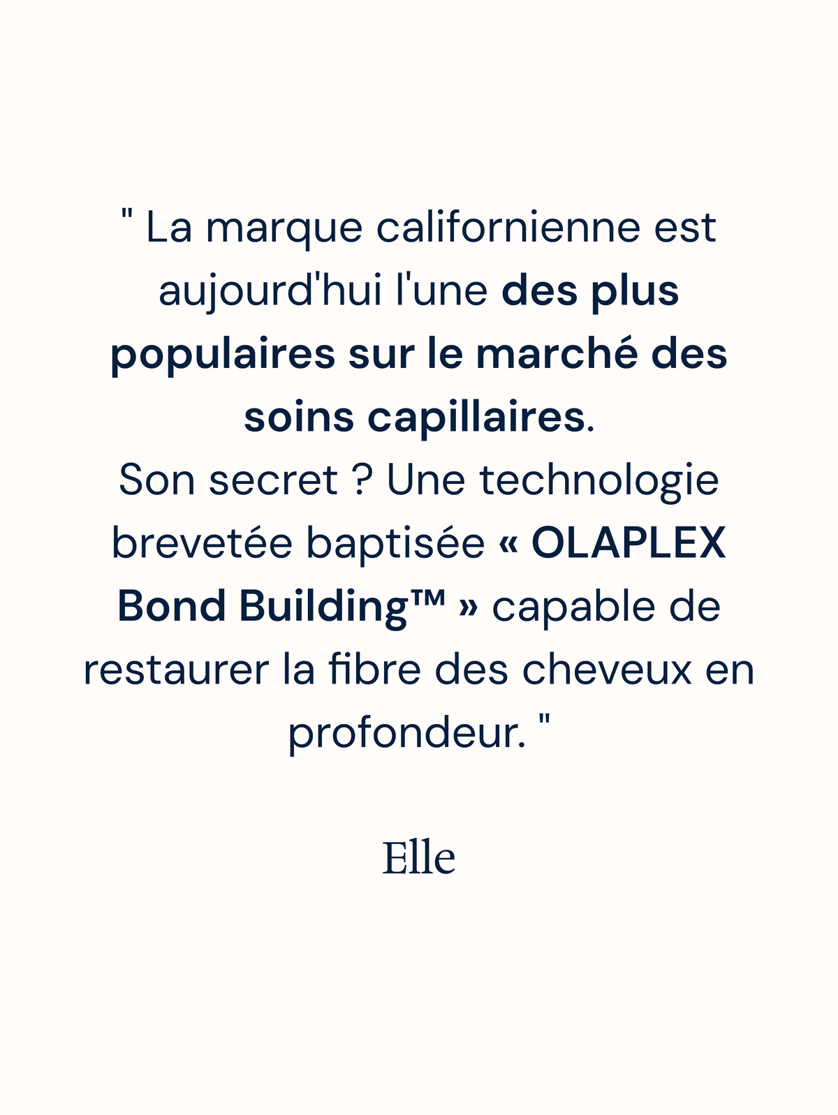 Vertrauensgarantie OLAPLEX1026 (ELLE)