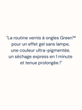 Reassurance MANUCURIST1026 (green routine)