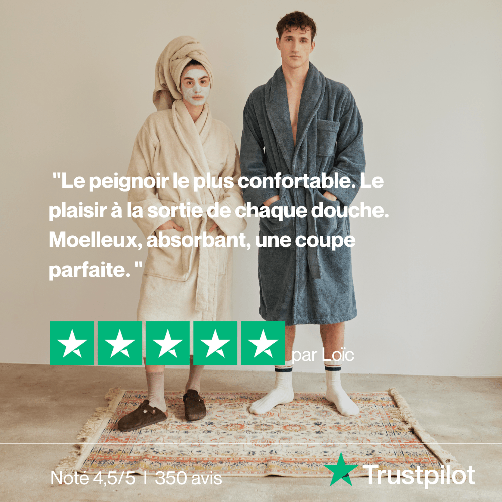 Peignoir De Bain - Argile