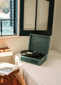 Record Player Retro - Platine Rétro Bluetooth/USB/SD/MicroSD/Mp3 - Sauge