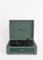Record Player Retro - Platine Rétro Bluetooth/USB/SD/MicroSD/Mp3 - Sauge