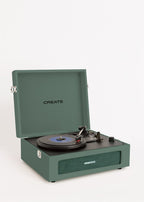 Record Player Retro - Platine Rétro Bluetooth/USB/SD/MicroSD/Mp3 - Sauge