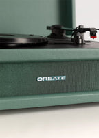 Record Player Retro - Platine Rétro Bluetooth/USB/SD/MicroSD/Mp3 - Sauge