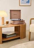 Record Player Retro - Platine Rétro Bluetooth/USB/SD/MicroSD/Mp3 - Moka