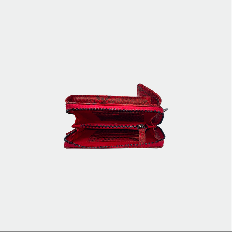 Python Wallet - Meghan Red Devil