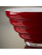 Anelli - Coupe - Ø28 Cm H14 Cm - Opale/Rouge