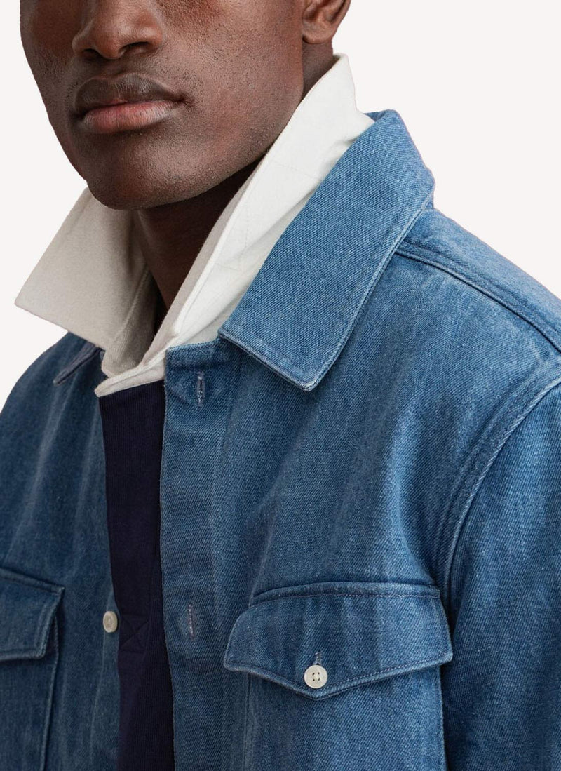 Gant - Chemise En Jean - Indigo - Homme