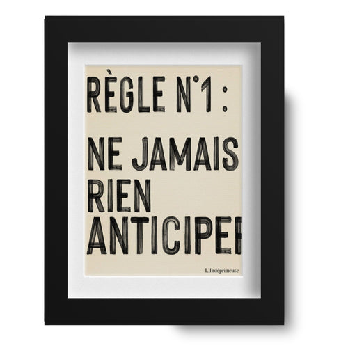 Règle N°1