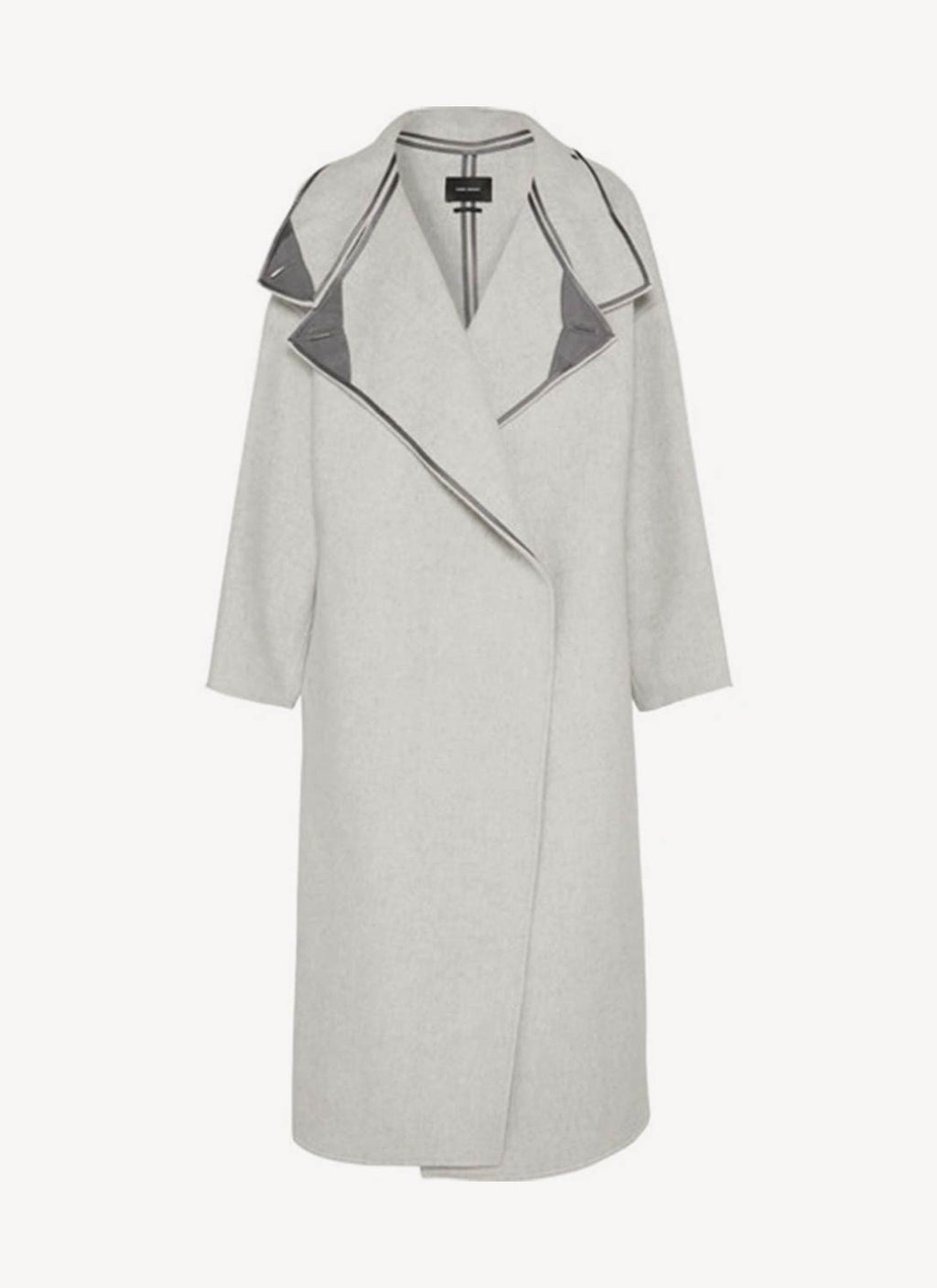 Isabel Marant - Abrigo Relton - Gris - Mujer
