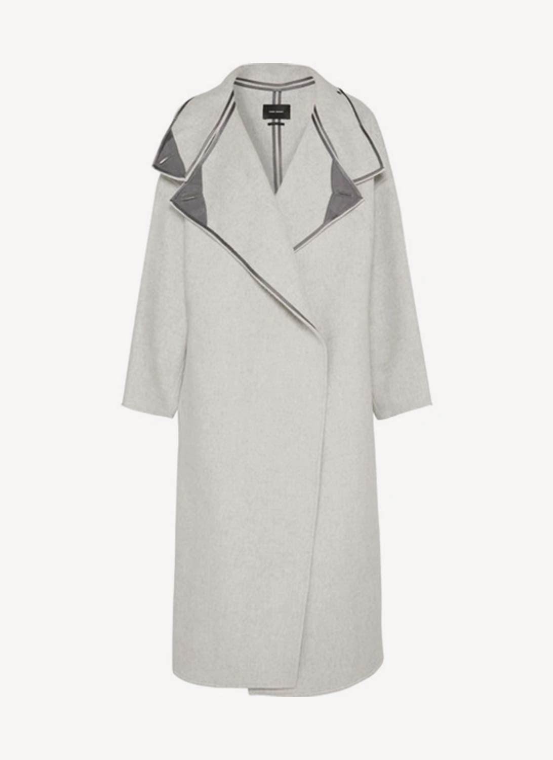 Isabel Marant - Abrigo Relton - Gris - Mujer