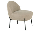 Renato - Fauteuil - Tissu Bouclette - Beige