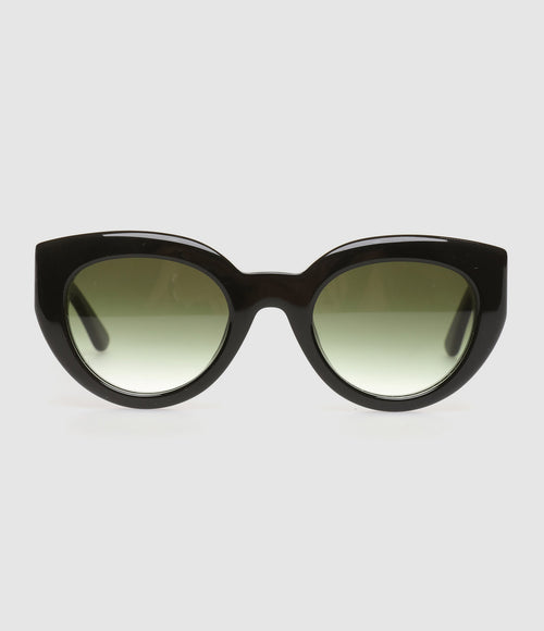 Rendel Paris - Lunettes De Soleil Donna Black Gradient Green - Femme