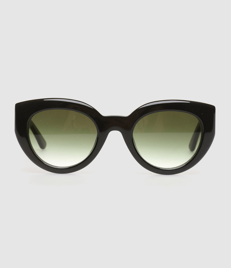 Rendel Paris - Lunettes De Soleil Donna Black Gradient Green - Femme