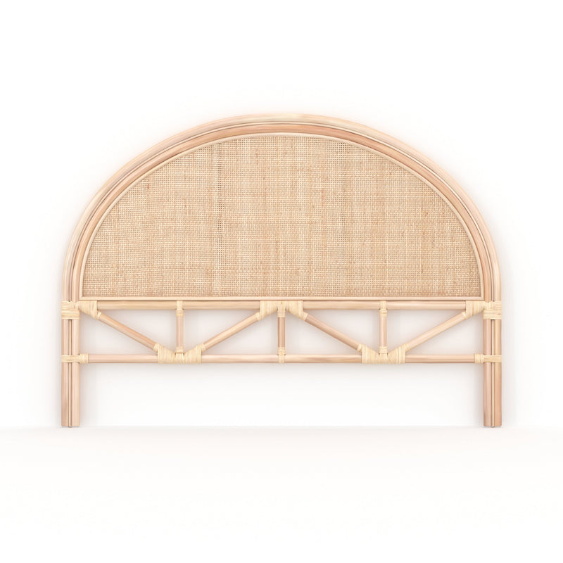 Tête de lit Madya en rotin naturel 140 cm