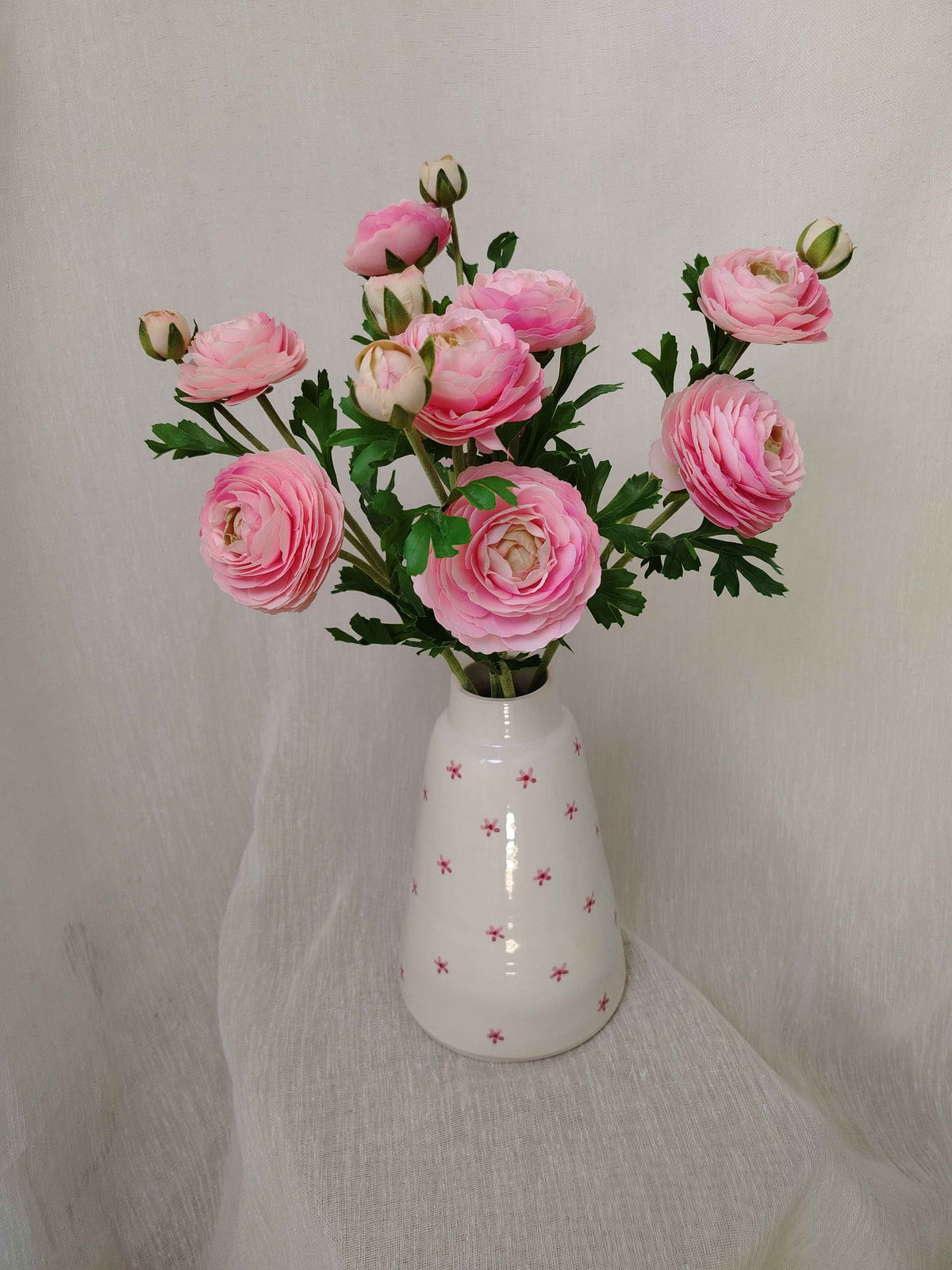 Renoncule Rose Poudré