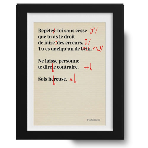 Répète-Toi Sans Cesse