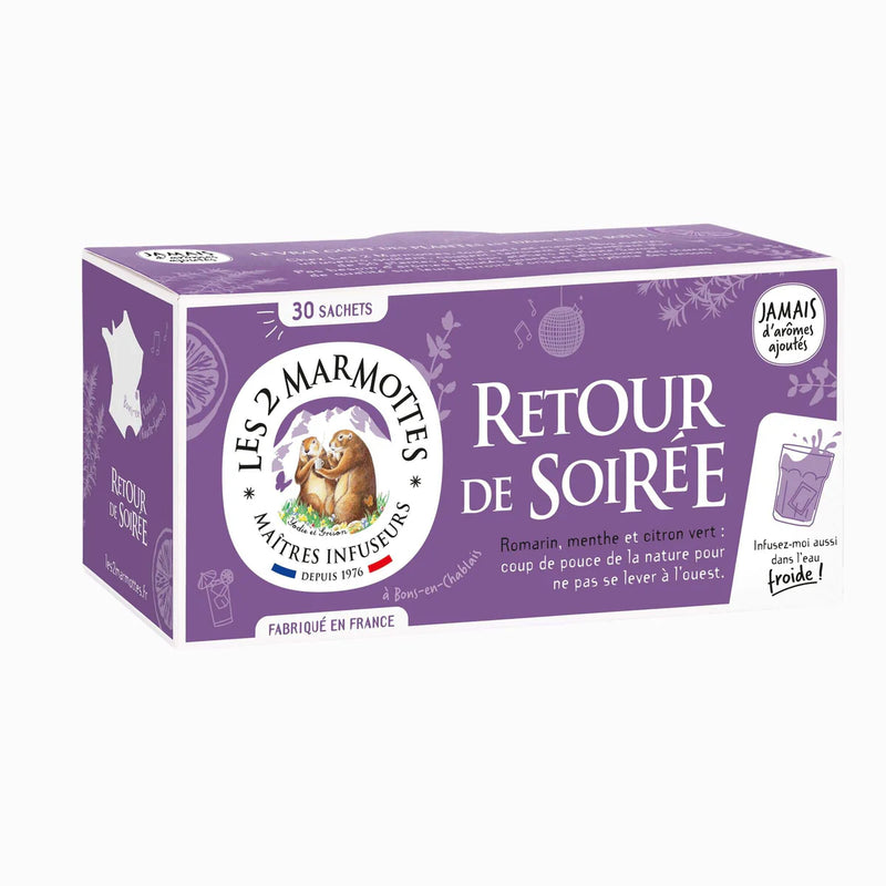 Infusion Bio Retour De Soirée - 30 Sachets