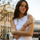 Le Collier Collioure Agate Orange Et Amazonite Poisson