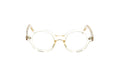 Luxury Eyewear – Sonnenbrillen – L.G.R, runde transparente Brille, Acetatfassung, Frontansicht