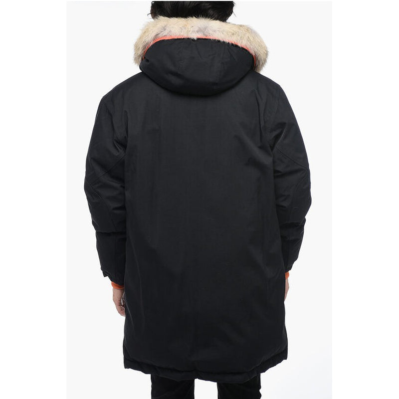 Atlantic Reversible Parka With Fur Hood