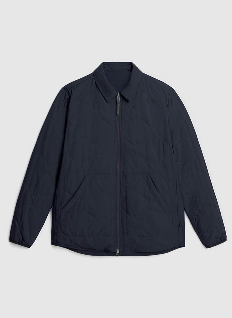 Woolrich - Veste Classique - Melton Blue - Homme