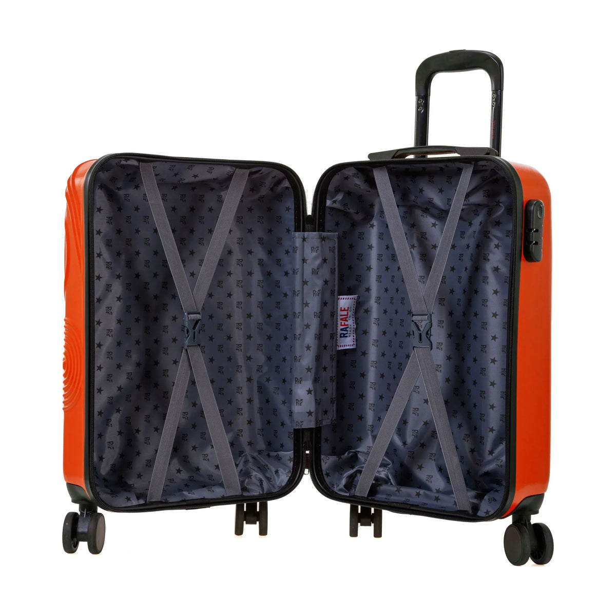Set De 3 Maletas Rafale Gps - Naranja