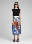 Riket Parrot Blue Long Skirt