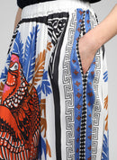 Riket Parrot Blue Long Skirt