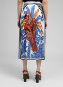Riket Parrot Blue Long Skirt