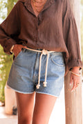 RIO beige - Cintura in corda