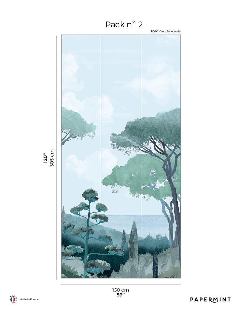 Riviera Fresco - Emerald Green