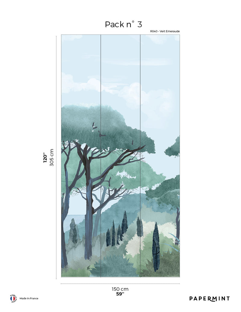 Riviera Fresco - Emerald Green