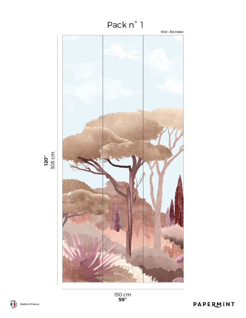 Fresque Riviera - Été Indien