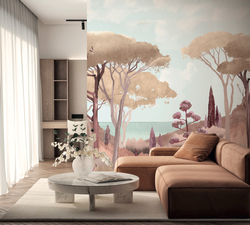 Fresque Riviera - Été Indien