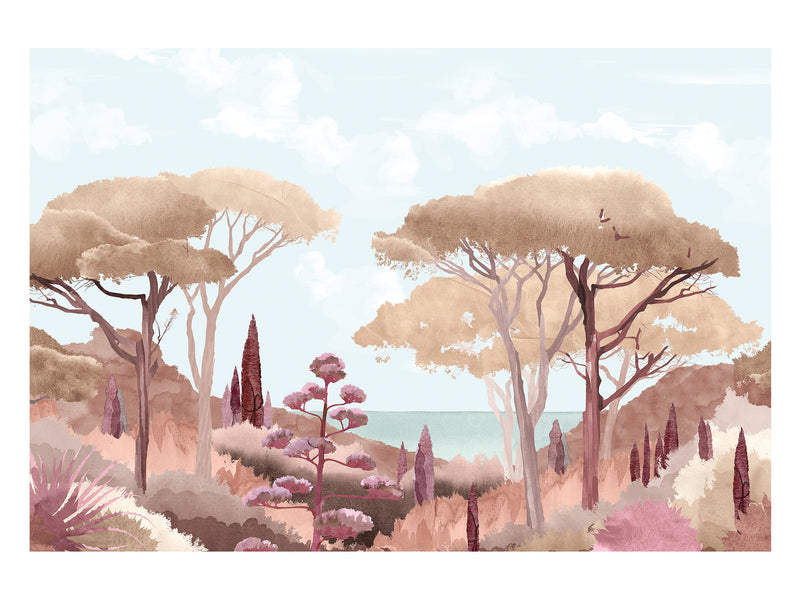 Fresque Riviera - Été Indien