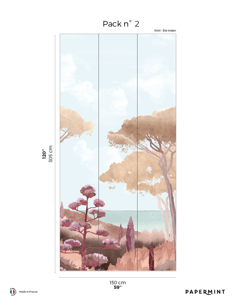 Fresque Riviera - Été Indien