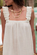 RIVIERA Doré - Collier Multi-Rangs