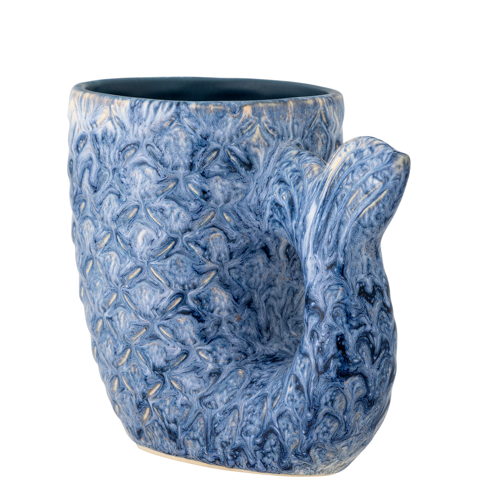Ariella - Jarrón - Azul - Gres