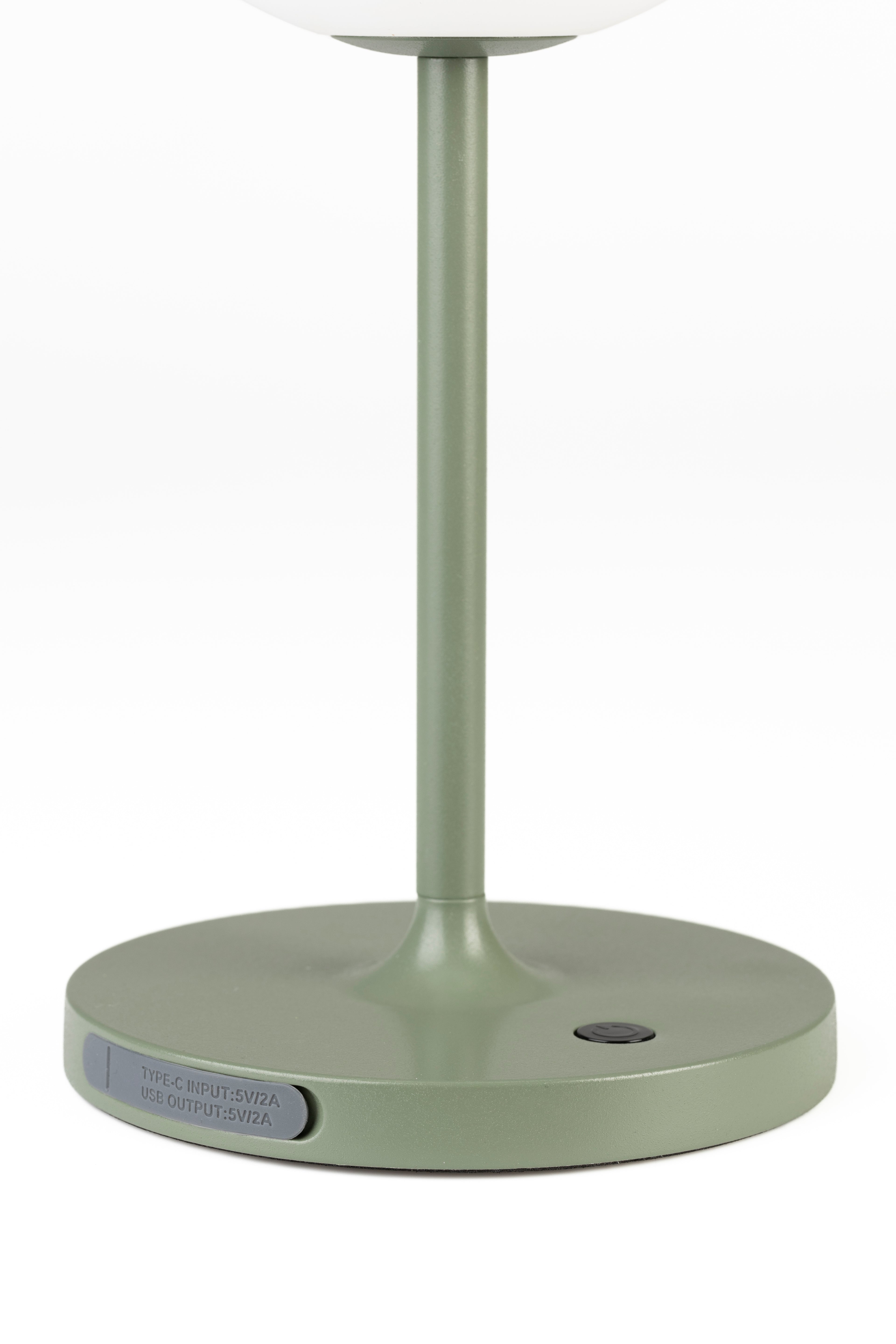 Hub - Lampe De Table - Plastique polypropylène - Vert