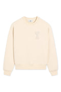 Ami Paris - Ami De Coeur Sweatshirt - Beige Patch