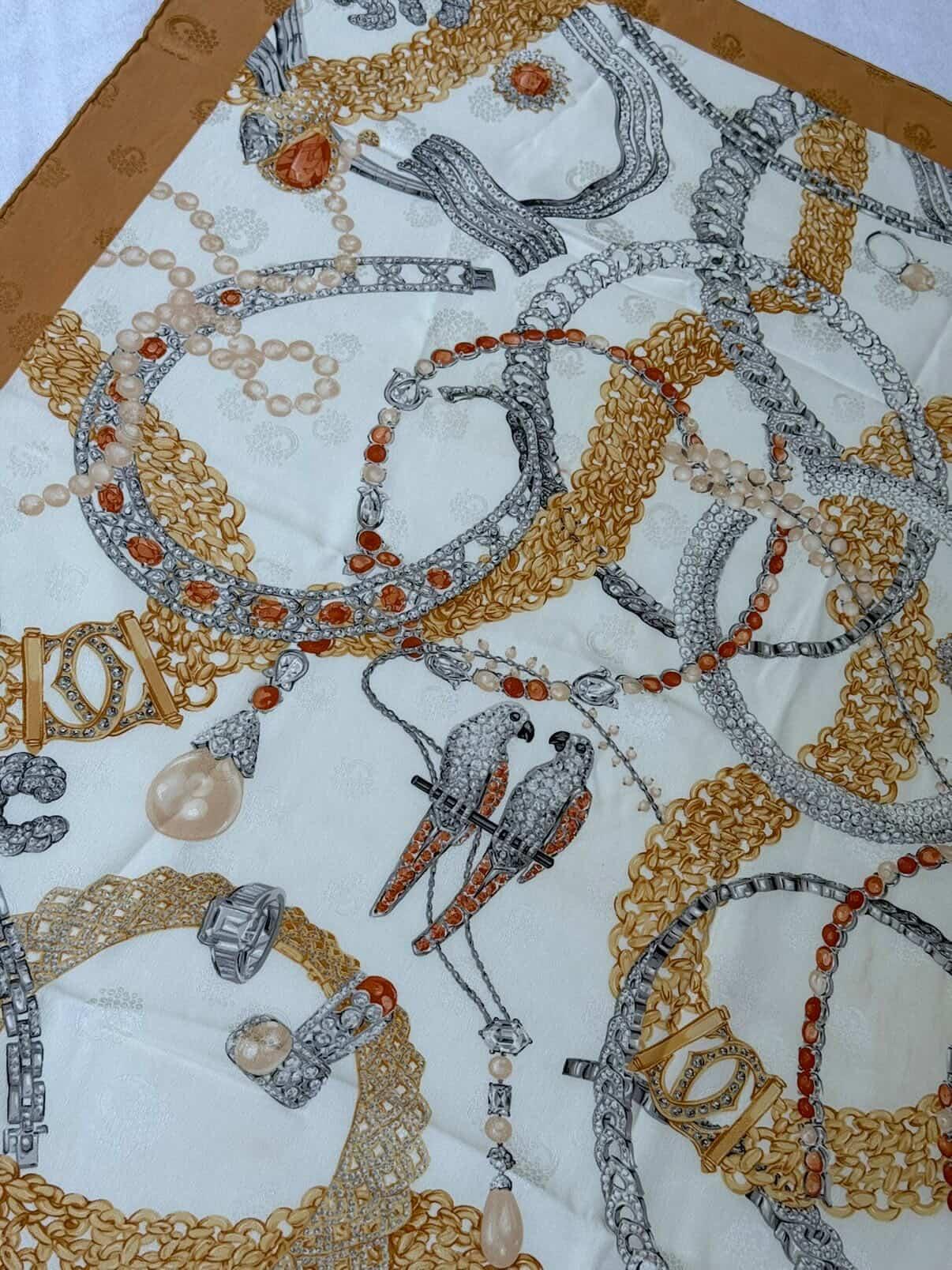 Foulard Cartier – Motif Bijouterie