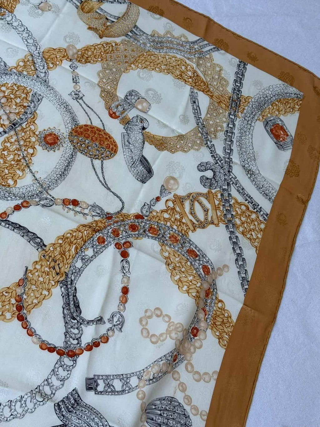 Foulard Cartier – Motif Bijouterie