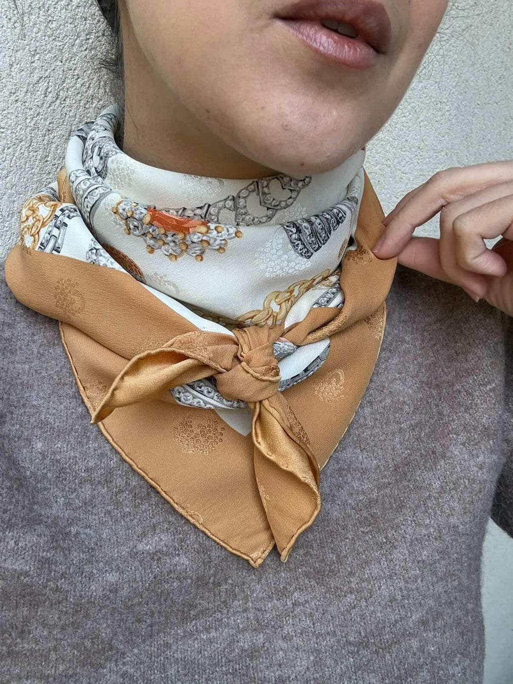 Foulard Cartier – Motif Bijouterie