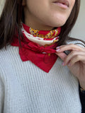 Foulard Cartier – Modèle Rouge Et Panthères