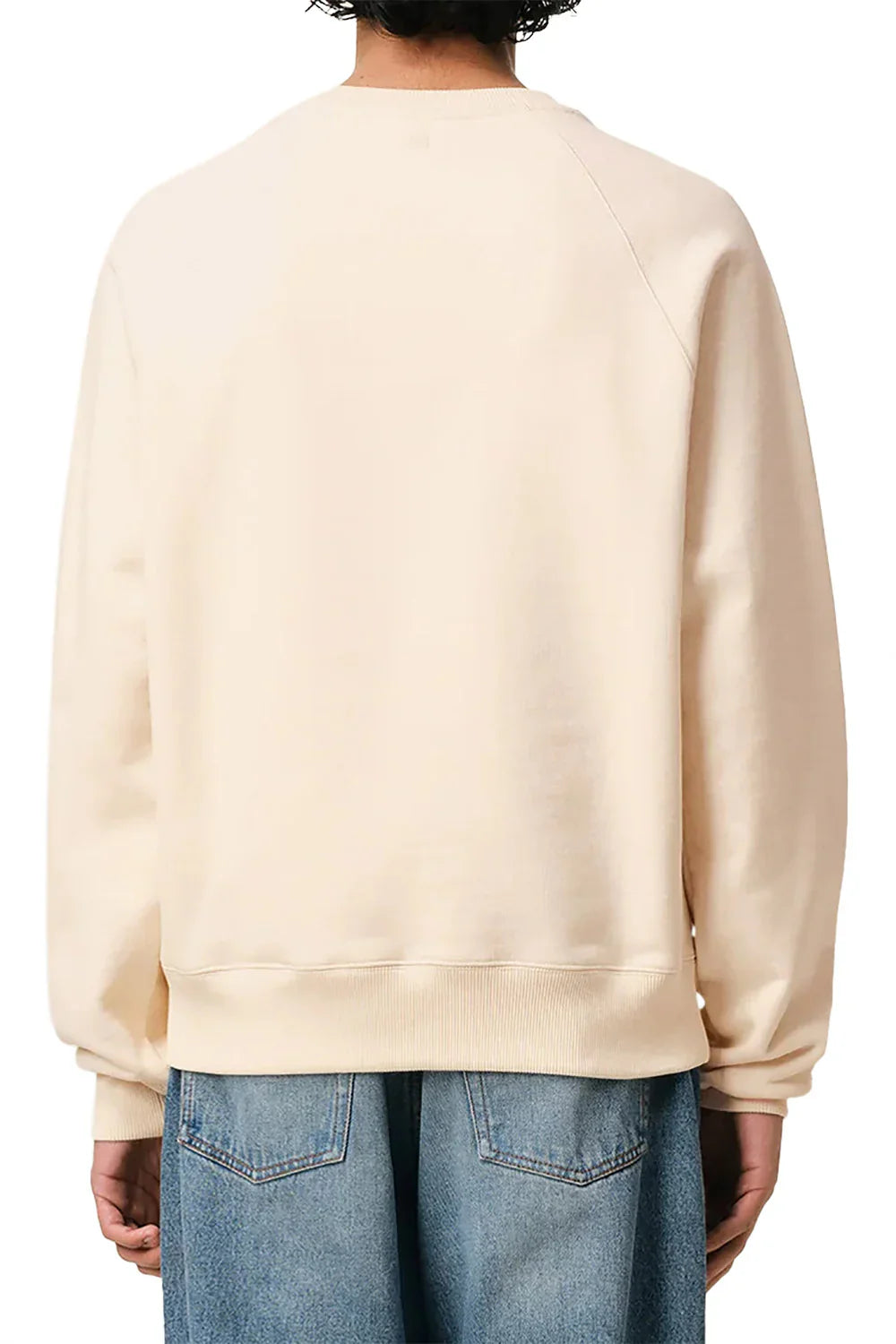 Ami Paris - Ami De Coeur Sweatshirt - Beige Patch