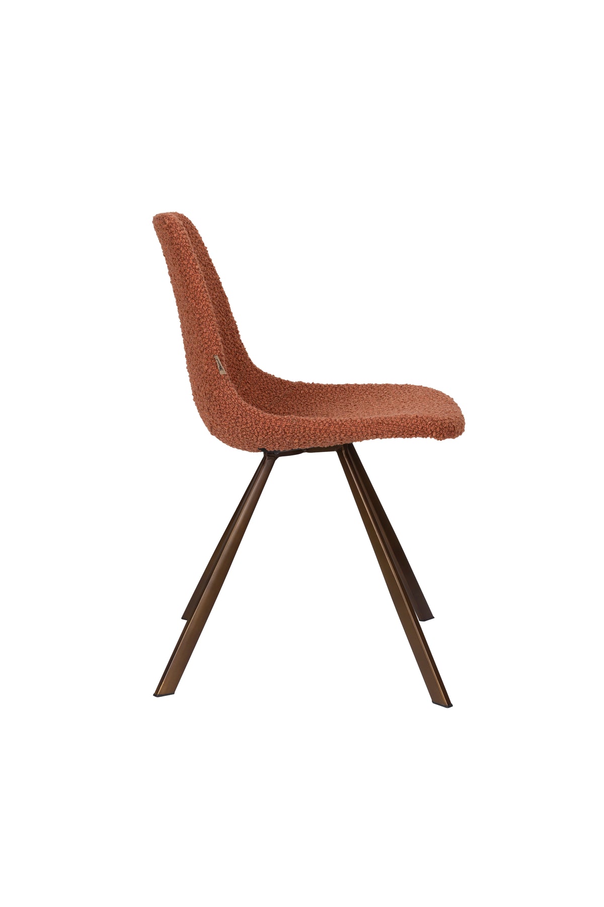Franky - Chaise - Bouclette - Orange