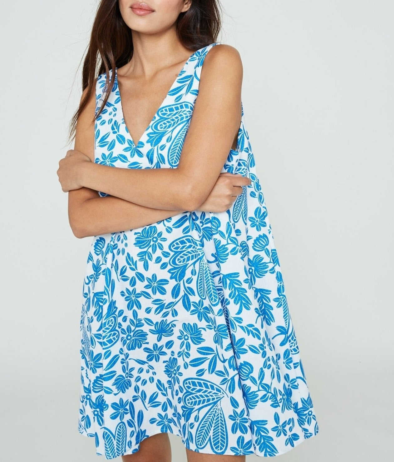 Modetrotter - Robe Aida Fokis - Bleu